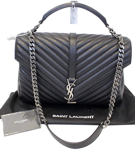 YSL shoulder bag with chain